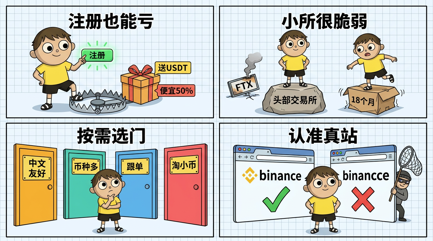 注册账号也能亏钱?95% 的小白栽在了第一步还不知道(配图1)