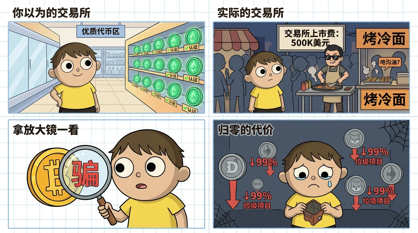 交易所上的项目都安全吗?揭开"上所"背后的 6 大坑,新手不看血亏(配图 1)