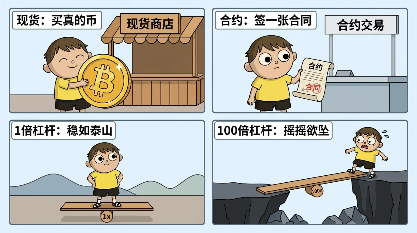 合约怎么玩?(读完这篇,你才知道为什么 90% 的人会爆仓)(配图 2)