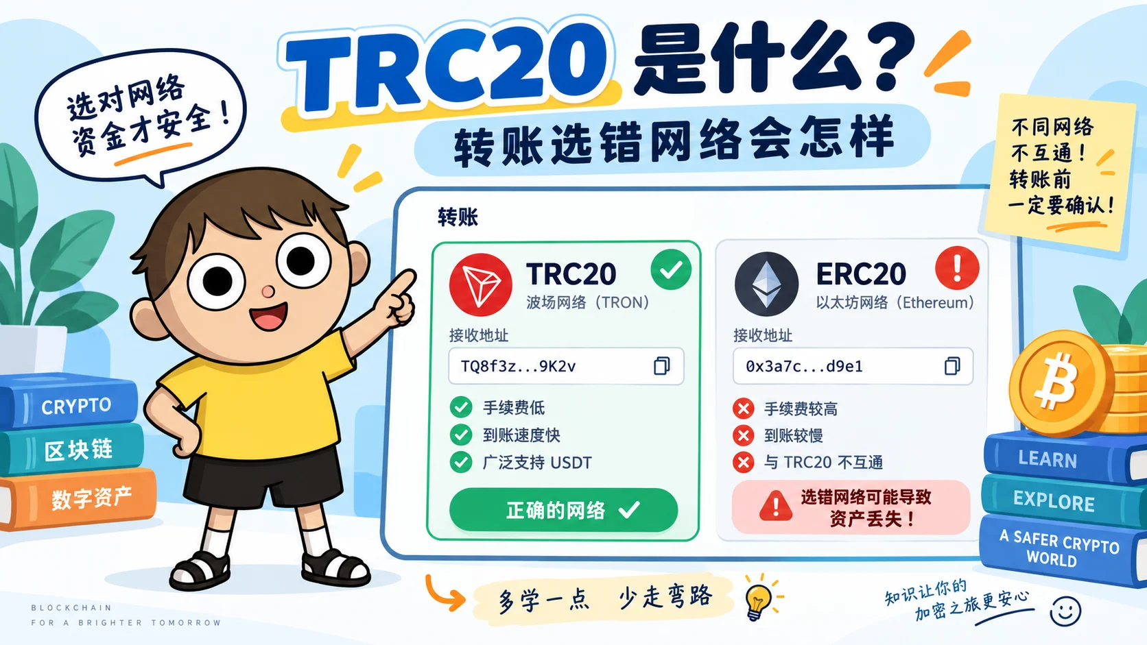TRC20 是什么？转账选错网络会怎样（封面）
